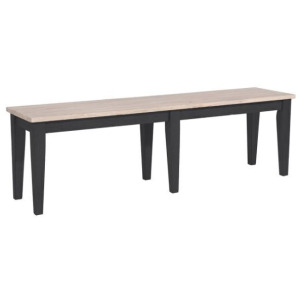 Brookhaven 60&rdquo; Bench - Natural Ebony