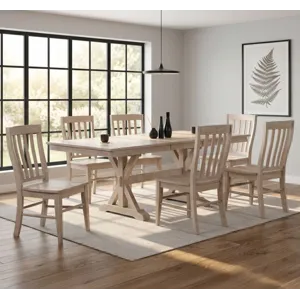 Brookhaven Rake Back Side Chair - Natural