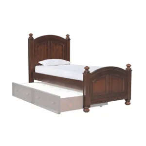 Cape Cod Panel Twin Bed - Chocolate