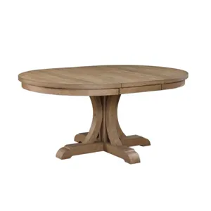 Navada 66" Pedestal table w/18" Leaf