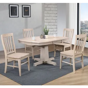 Brookhaven Rake Back Side Chair - Natural