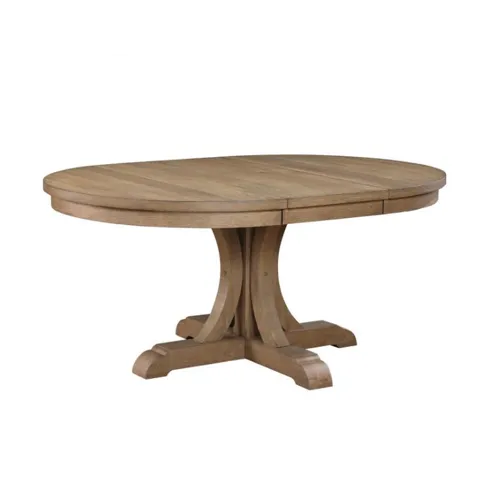 Navada 66" Pedestal table w/18" Leaf