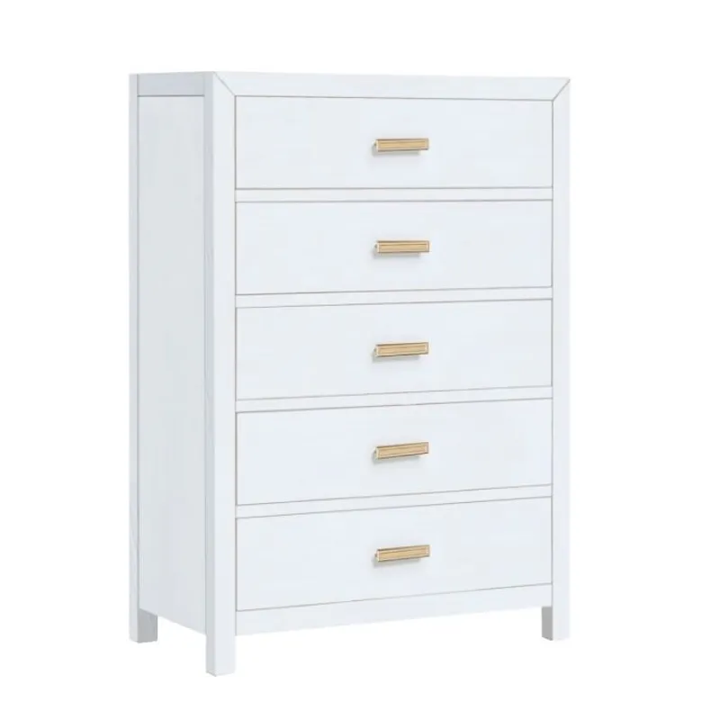 Fresno 36" 5-Drawer Chest - White