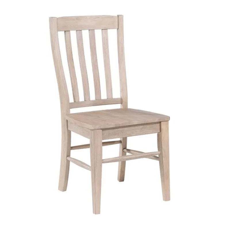 Brookhaven Rake Back Side Chair - Natural