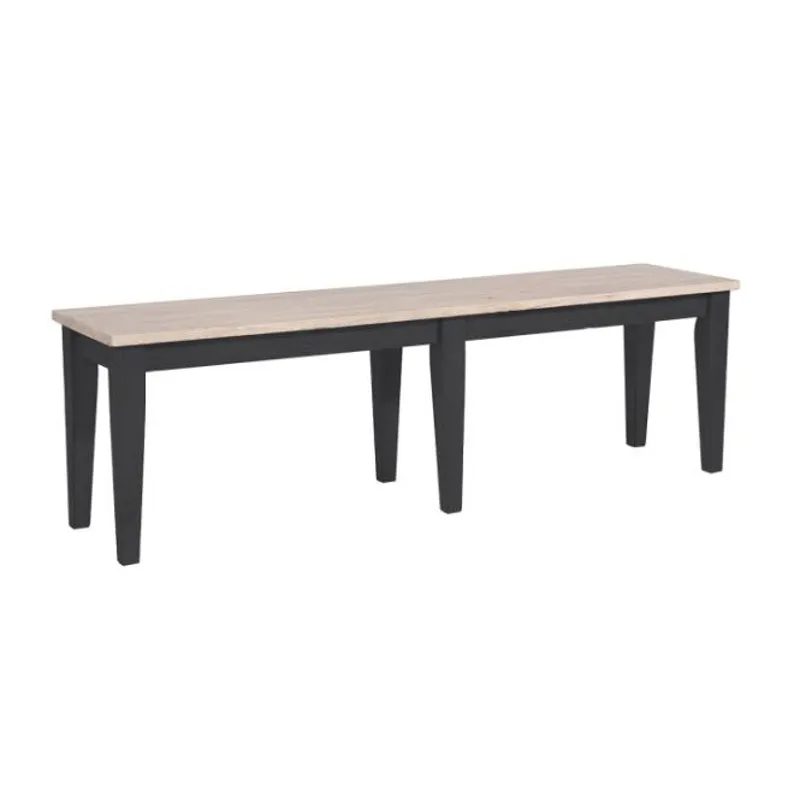Brookhaven 60&rdquo; Bench - Natural Ebony