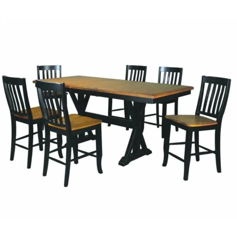 Quails Run 7 PC Dining Set