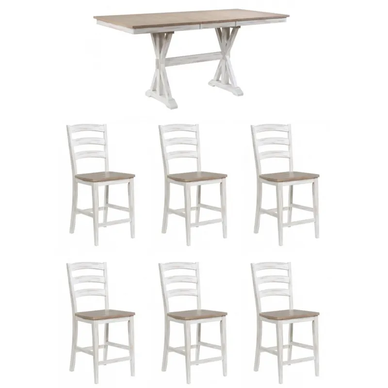 Prescott 7 PC Dining Set