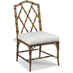 Faux Bamboo Side Chair