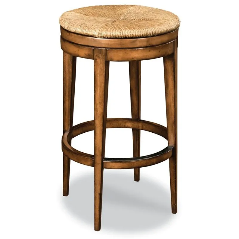 Rush Seat Counter Stool
