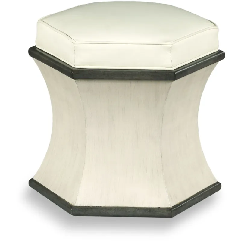 Hexagon Ottoman