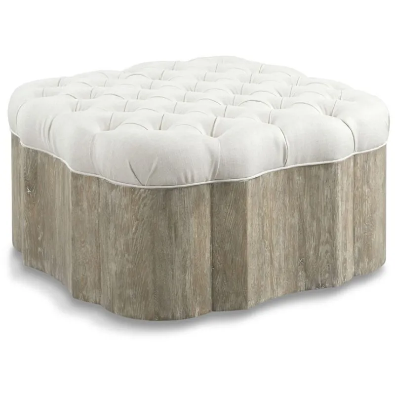 Vintage Cocktail Ottoman