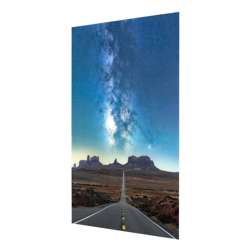 Night Drive Tempered Glass Art