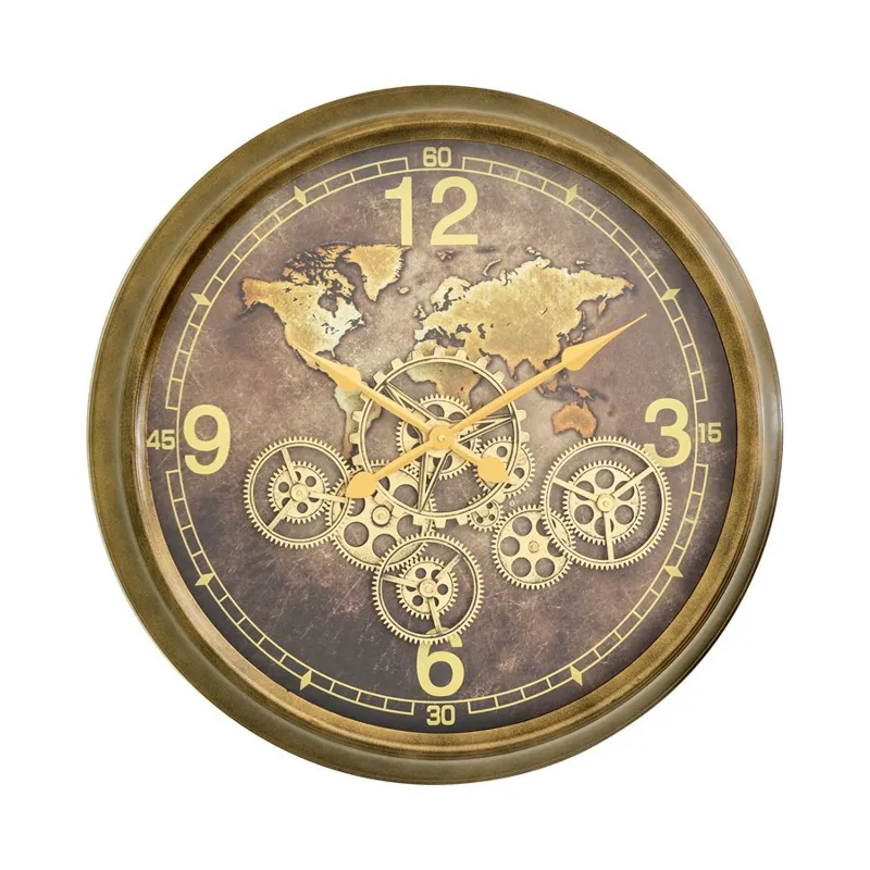 World Gear Clock