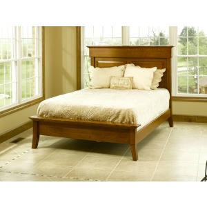 Jamestown Square King Bed with Low Footboard