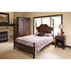 New Generations Twin Poster Bed