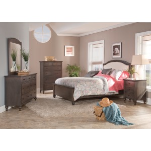 Martinsville California King Upholstered Bed