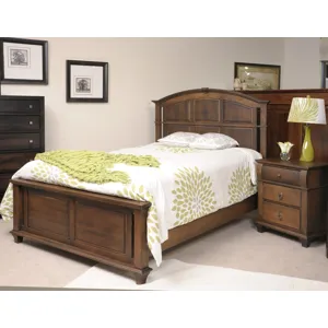 Reminisce Twin Arch Panel Bed