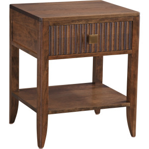 Glacier 1 Drawer Nightstand