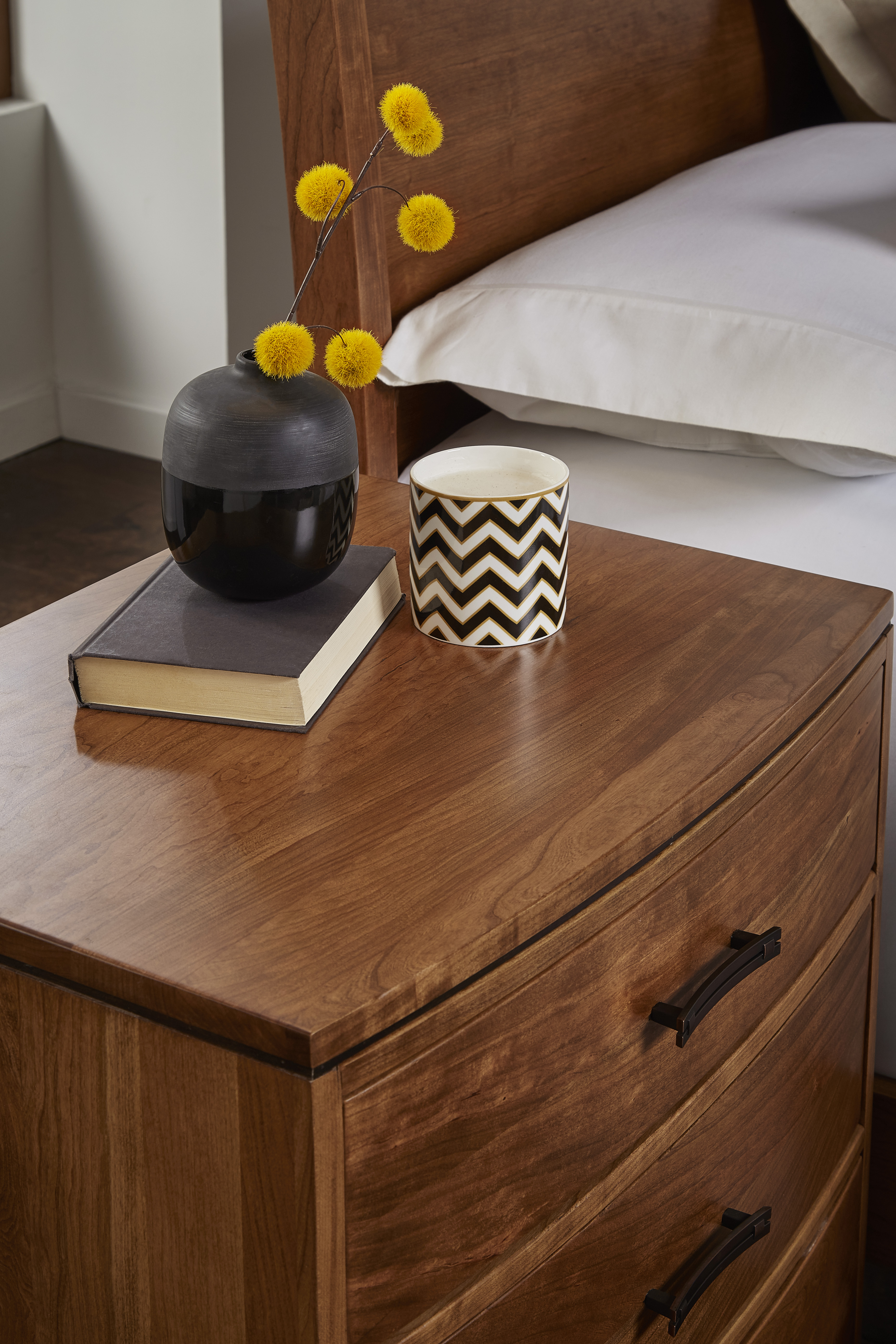 cortland furniture company on 3 Drawer Nightstand By Yutzy Woodworking 50118 R Fin 104 Seely 230 Onyx Wright Furniture Flooring