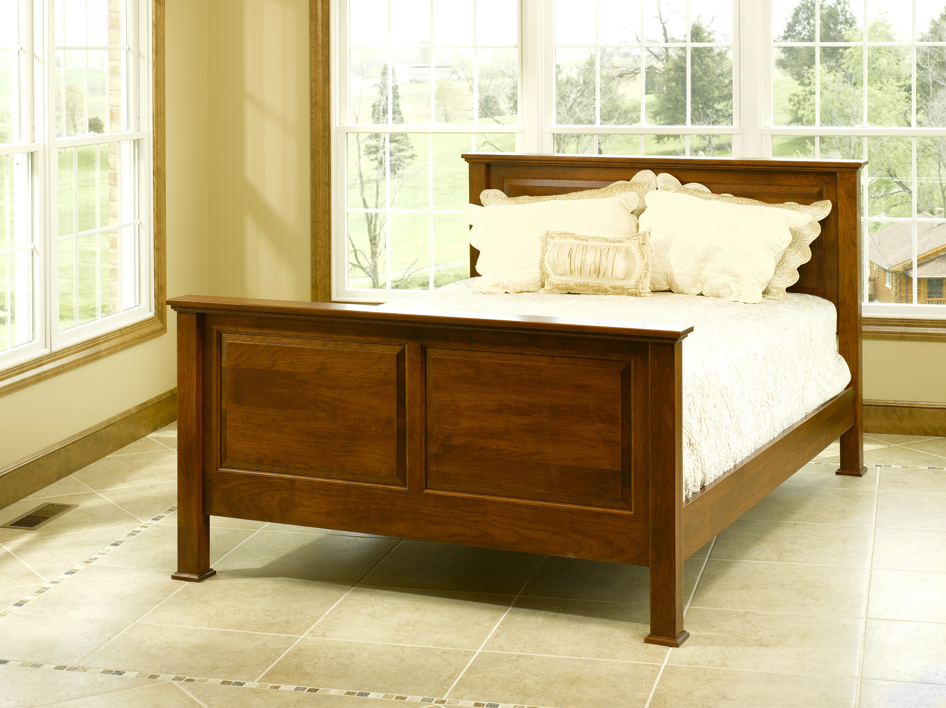 Jamestown Square California King Shaker Panel Bed 31114cal by Yutzy