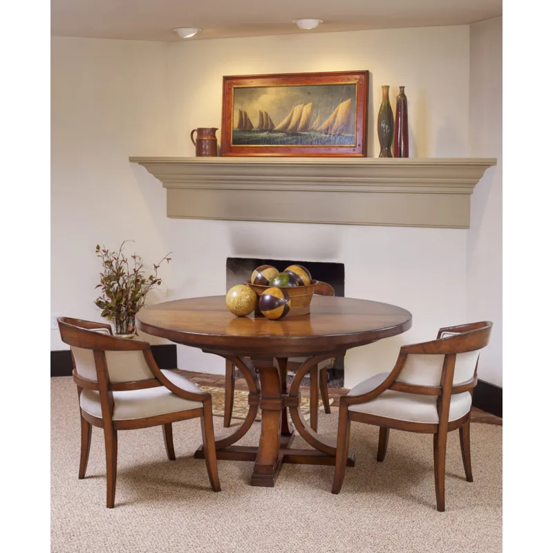 Corona 48" Round Extension Table