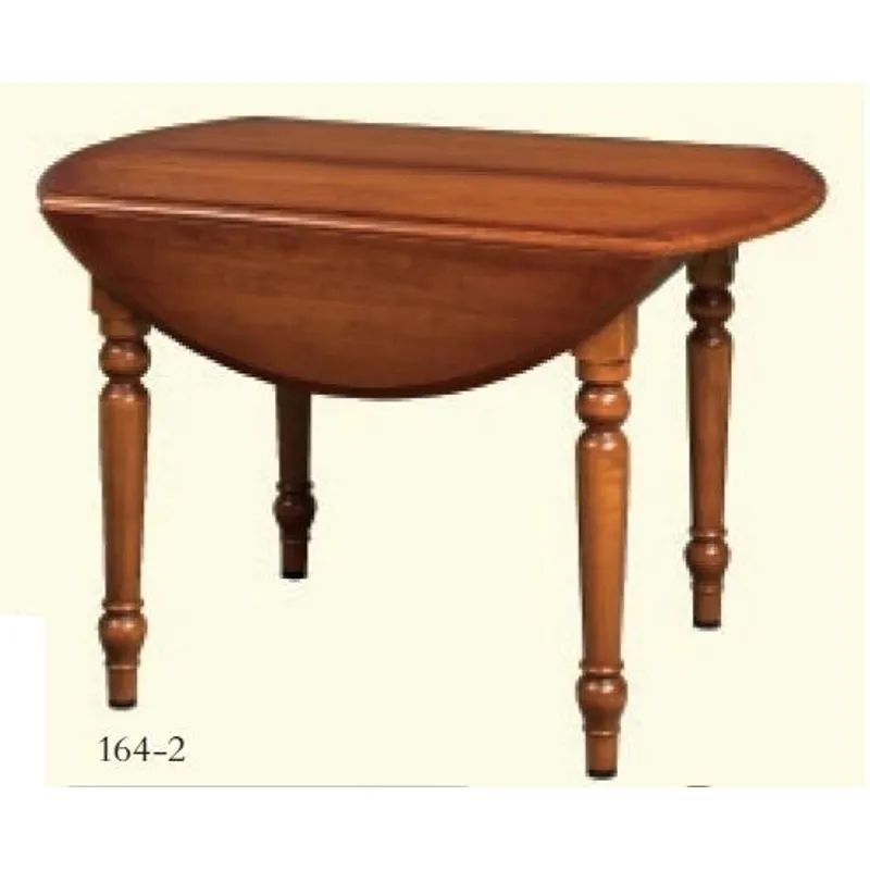 Round Extension Dropleaf Table