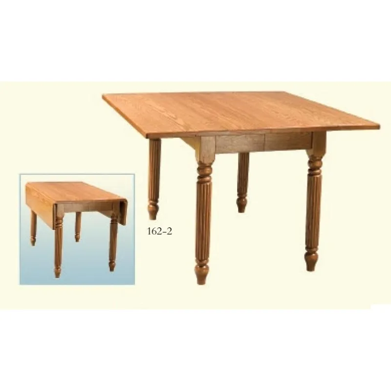 Square Dropleaf Extension Table