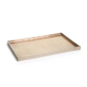 18.5X12.75" GLD/SLVR SRVNG TRA