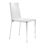 ALEX DINING CHAIR WHITE