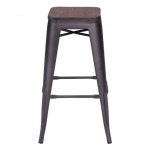 MARIUS BARSTOOL RUSTIC WOOD