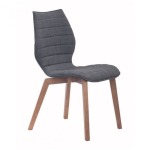 AALBORG DINING CHAIR GRAPHITE