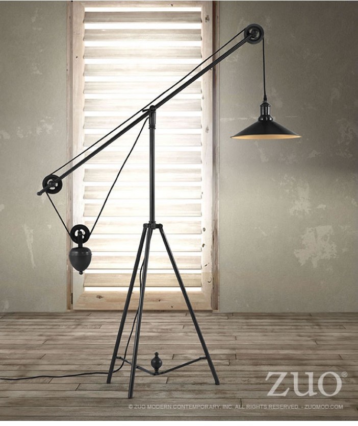 Jasper Floor Lamp 98235 By Zuo At Designer Furniture Gallery Jasper Floor Lamp 98235 By Zuo At, Zuo Galactic Floor Lamp